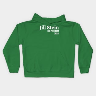 Jill Stein For President 2024 Kids Hoodie